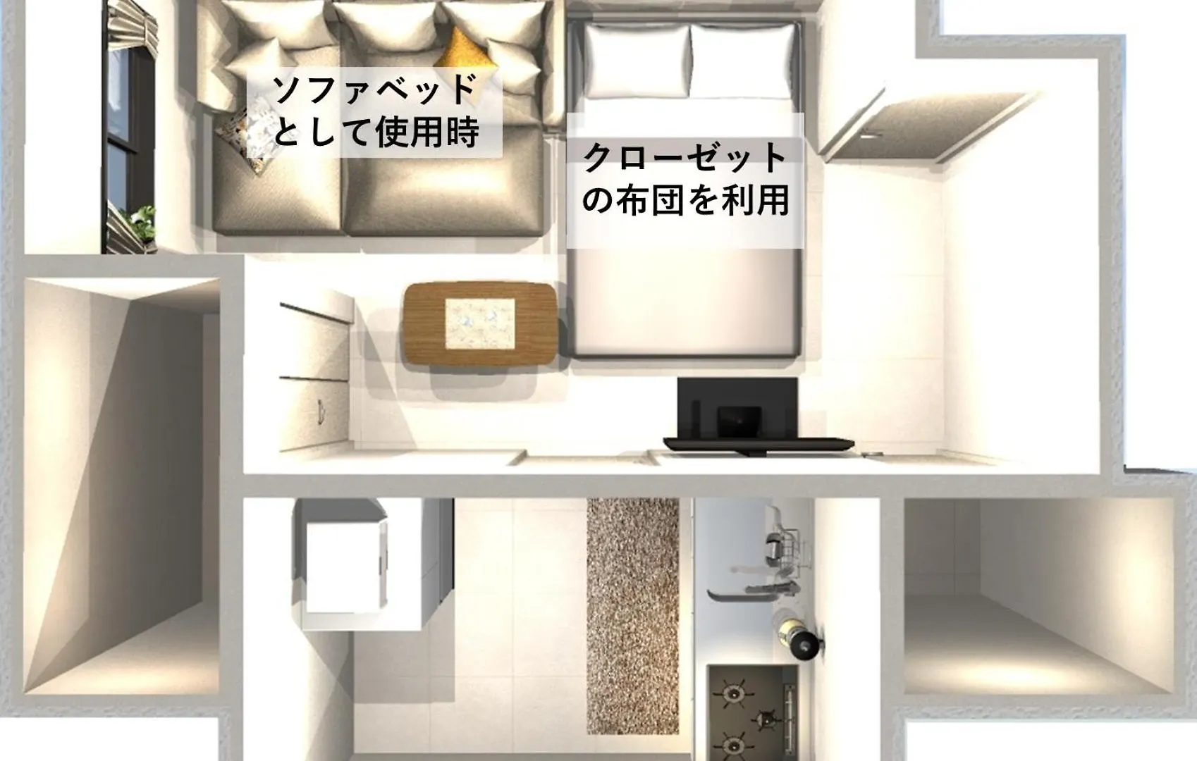 エクセルシア Apartment Osaka Japan